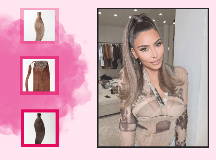 Kim K. Ponytail EN