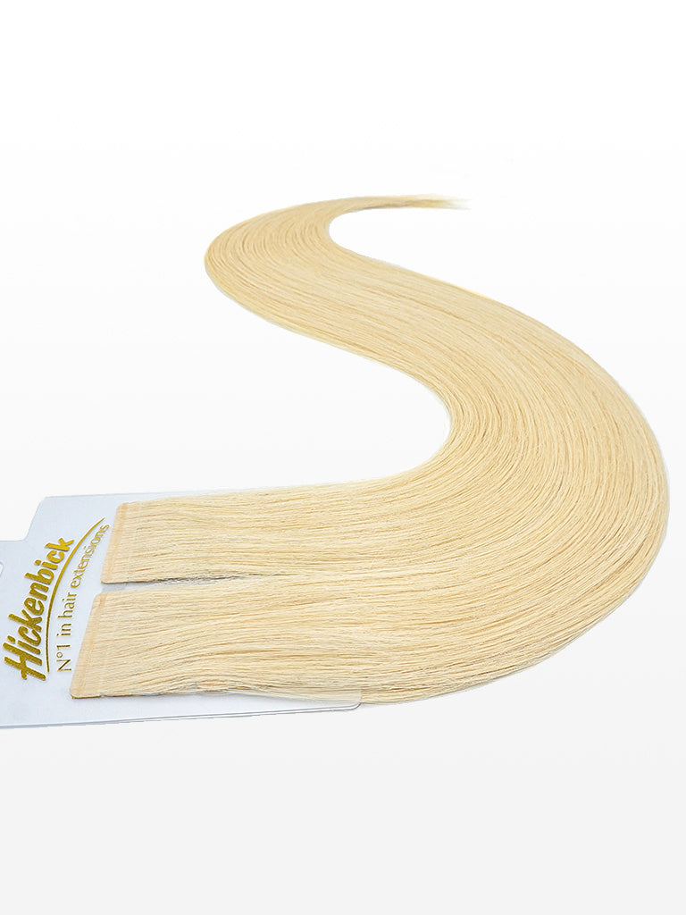 Slim Tape Extensions - luxury European / Russian Hair - 50cm platinum variant detail image - 13f30d3532e47bb0c18cca68f6b68d3fff342b9b5952a7ceb0e6be33f62faf80