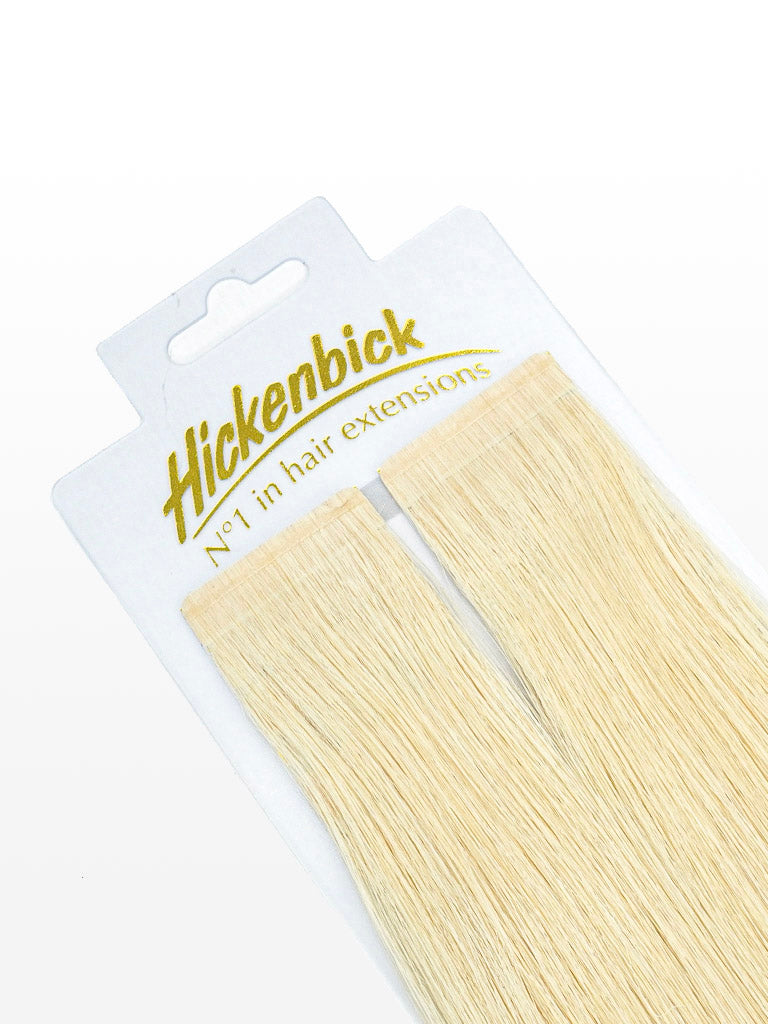 Slim Tape Extensions - luxury European / Russian Hair - 50cm platinum variant detail image - f52cdcf9bdd3f557a72c21910cc5312a864f81fafa55de6291aa55b34e5bd253