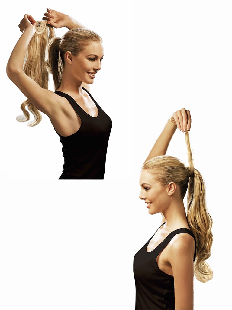 100% Echthaar Ponytail - luxury Qualität product image - af4df9af83bb3129981895844ec6fd179df8ef00382cca601a0b982a1fef26cd