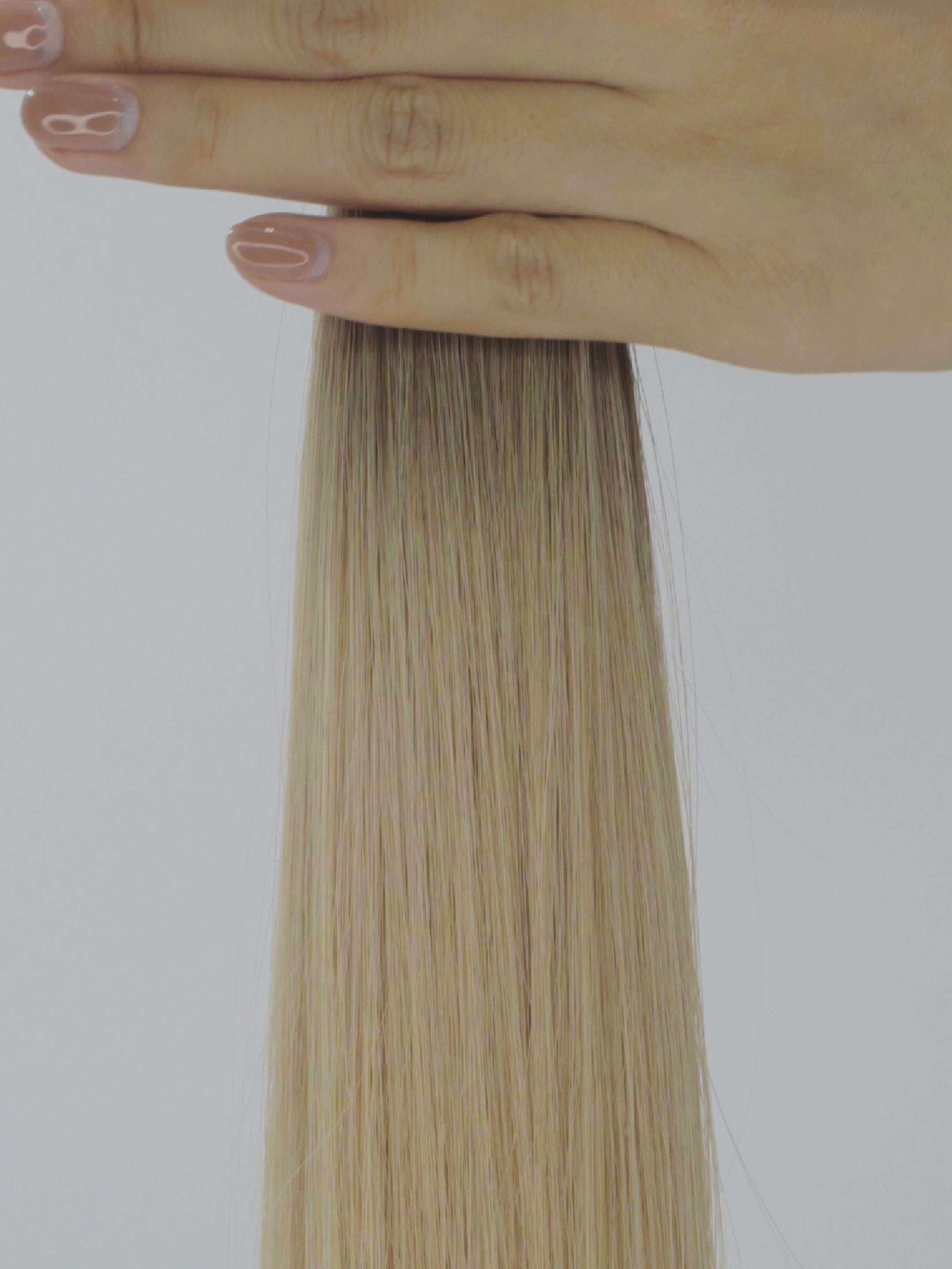 T8/26 ombré haselnussbraun & Honig Goldblond, T8/26 ombre hazelnut brown & golden honey blonde, T8/26 ombré brun noisette & blond doré miel